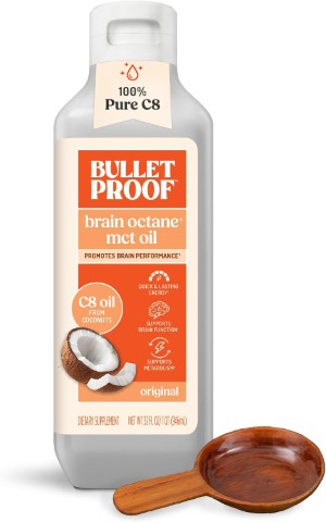 Best MCT Oil for Coffee - Bulletproof Brain Octane C8 MCT Oil